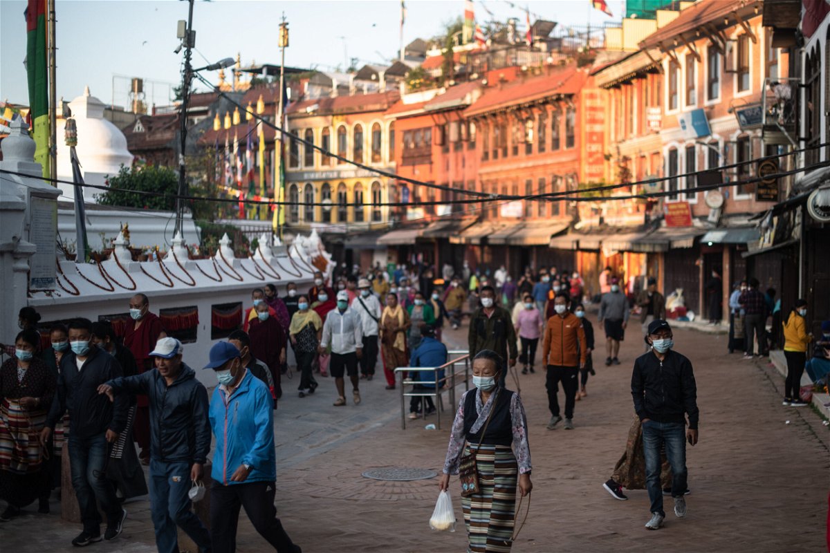 <i>Rebecca Conway/Getty Images</i><br/>Nepal moved up from Level 2 to Level 3 on Monday. Kathmandu