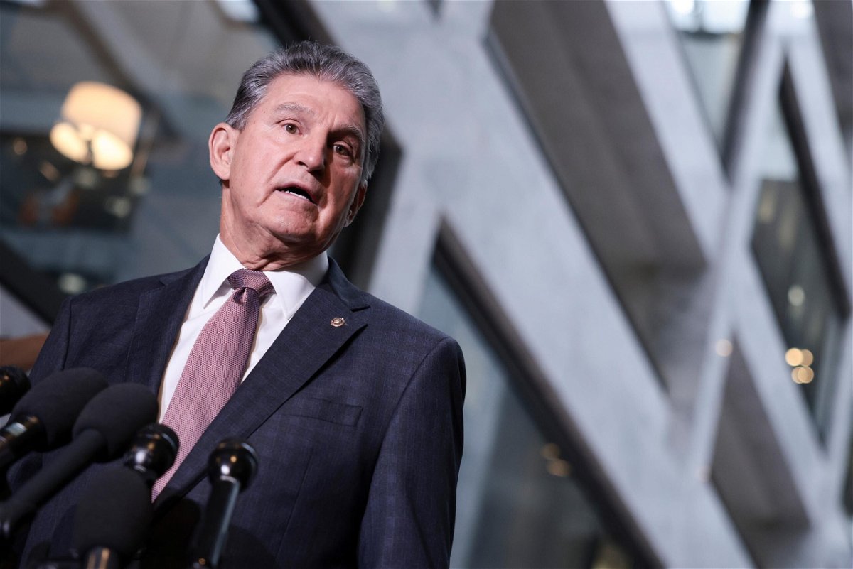 <i>Anna Moneymaker/Getty Images</i><br/>Sen. Joe Manchin (seen here) and Sinema have repeatedly voiced concerns over the long-term ramifications for the country if a majority could work its will over the minority party without being reined in by the filibuster.