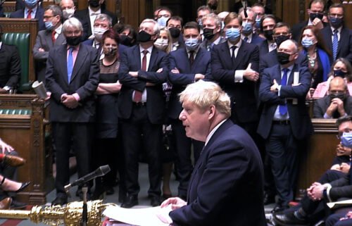 UK Prime Minister Boris Johnson has denied claims he was told in advance that a "bring your own booze" party held in the garden of his residence at the height of a national lockdown was a potential breach of Covid-19 restrictions.