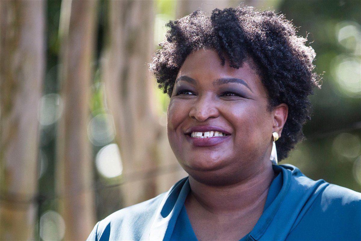 <i>Zach Gibson/Getty Images</i><br/>Stacey Abrams will not be attending Joe Biden's speech on voting rights in Atlanta on Tuesday afternoon. Abrams is seen here on October 17
