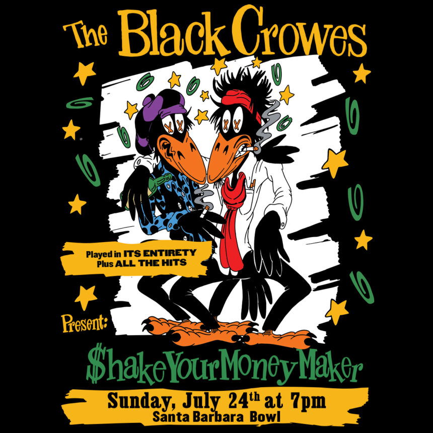 The Black Crowes Shake Your Money Maker tour coming to Santa Barbara Bowl  | News Channel 3-12