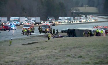 The twin-engine Beechcraft Barron plowed into the back of a tractor-trailer on Interstate 85 in North Carolina.