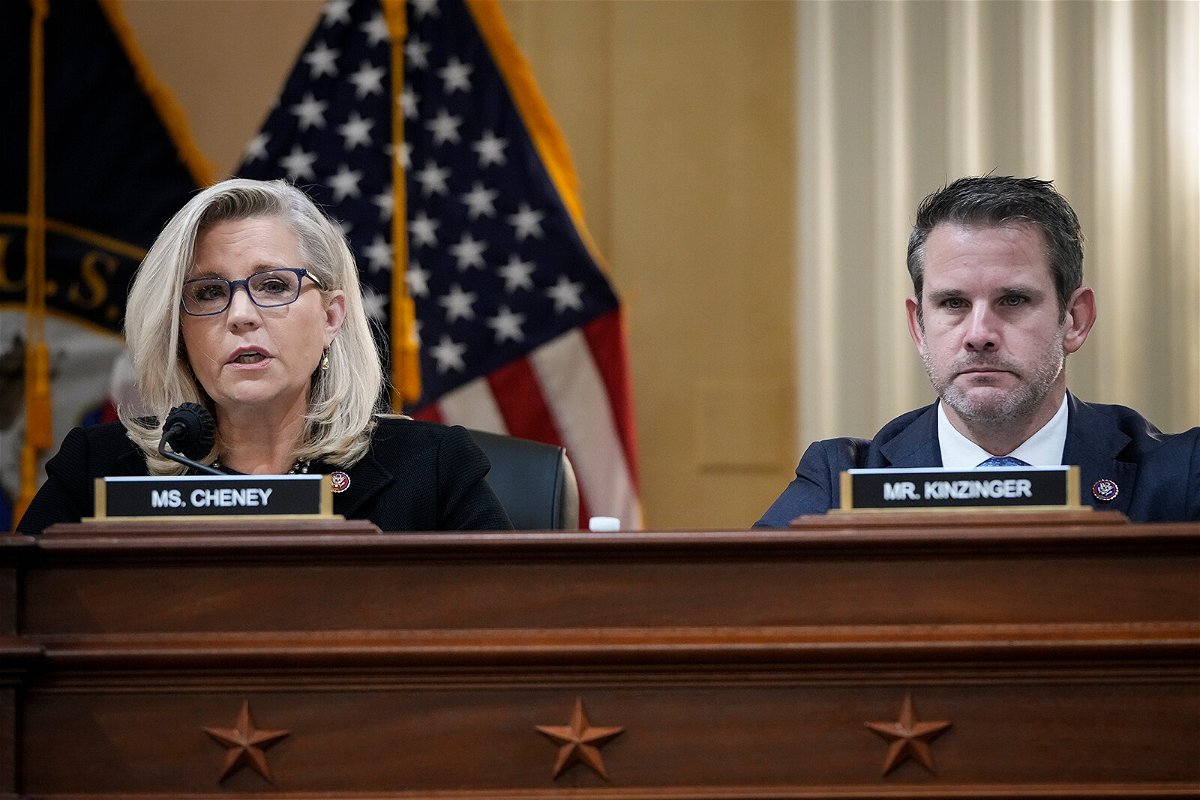 <i>Drew Angerer/Getty Images</i><br/>A proposal to endorse removing GOP Reps. Liz Cheney and Adam Kinzinger from the House Republican Conference has gained steam ahead of its introduction at the Republican National Committee's winter meeting this week.