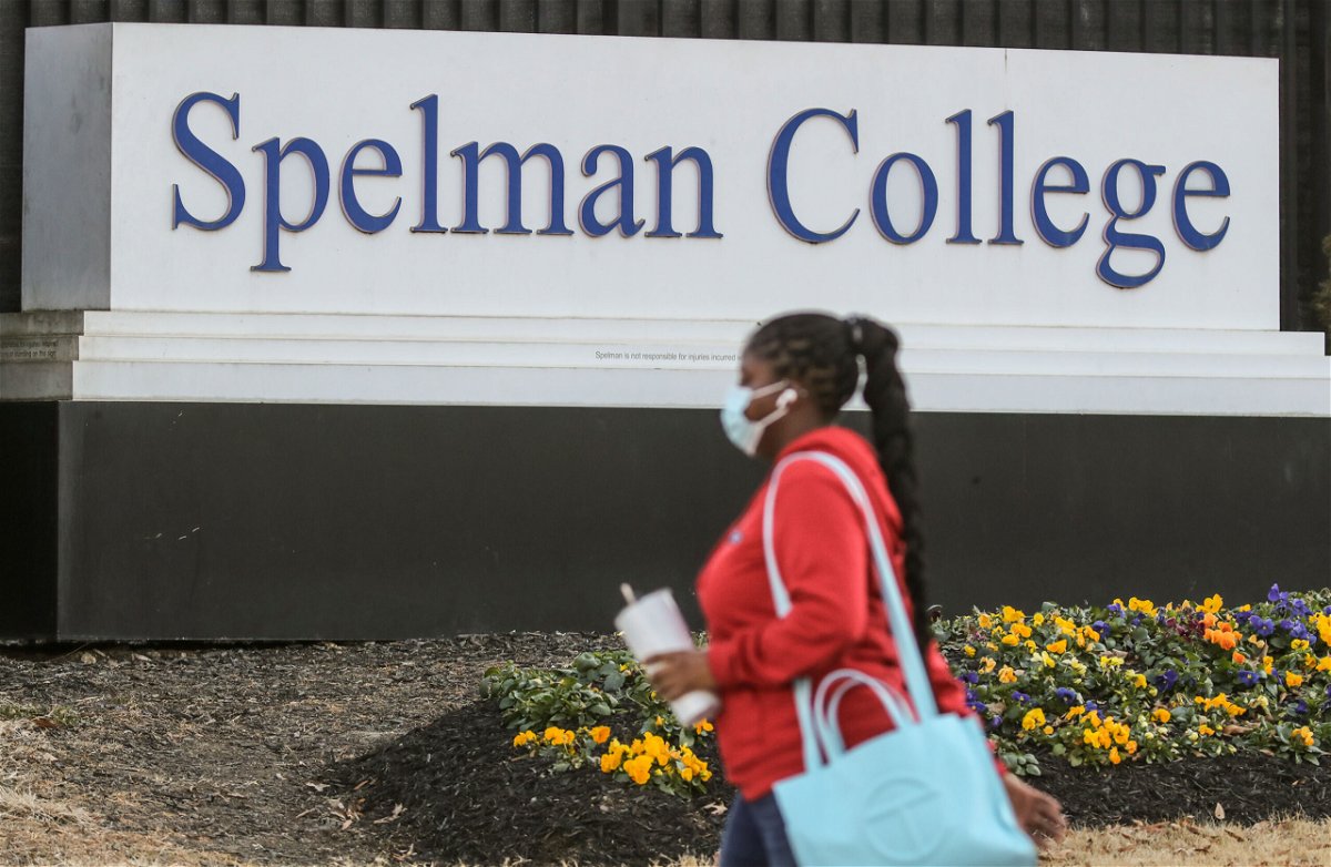<i>John Spink/Atlanta Journal-Constitution via AP</i><br/>Spelman was among at least 14 HBCUs that received bomb threats last week.
