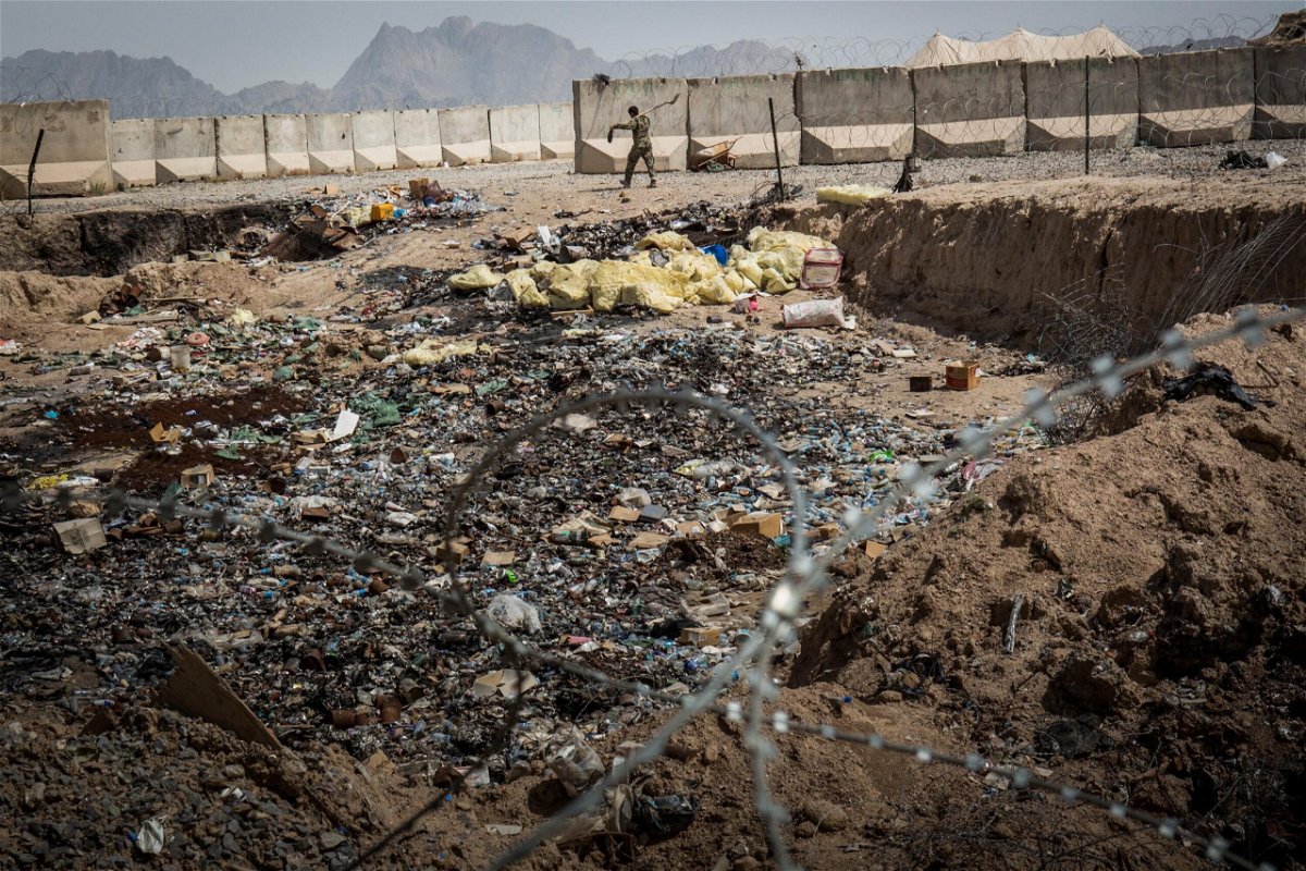 <i>Andrew Burton/Getty Images</i><br/>A bill to help veterans suffering from toxic burn pit exposure takes a key step forward in Congress. Pictured is a burn pit in March 2013 in Kandahar Province
