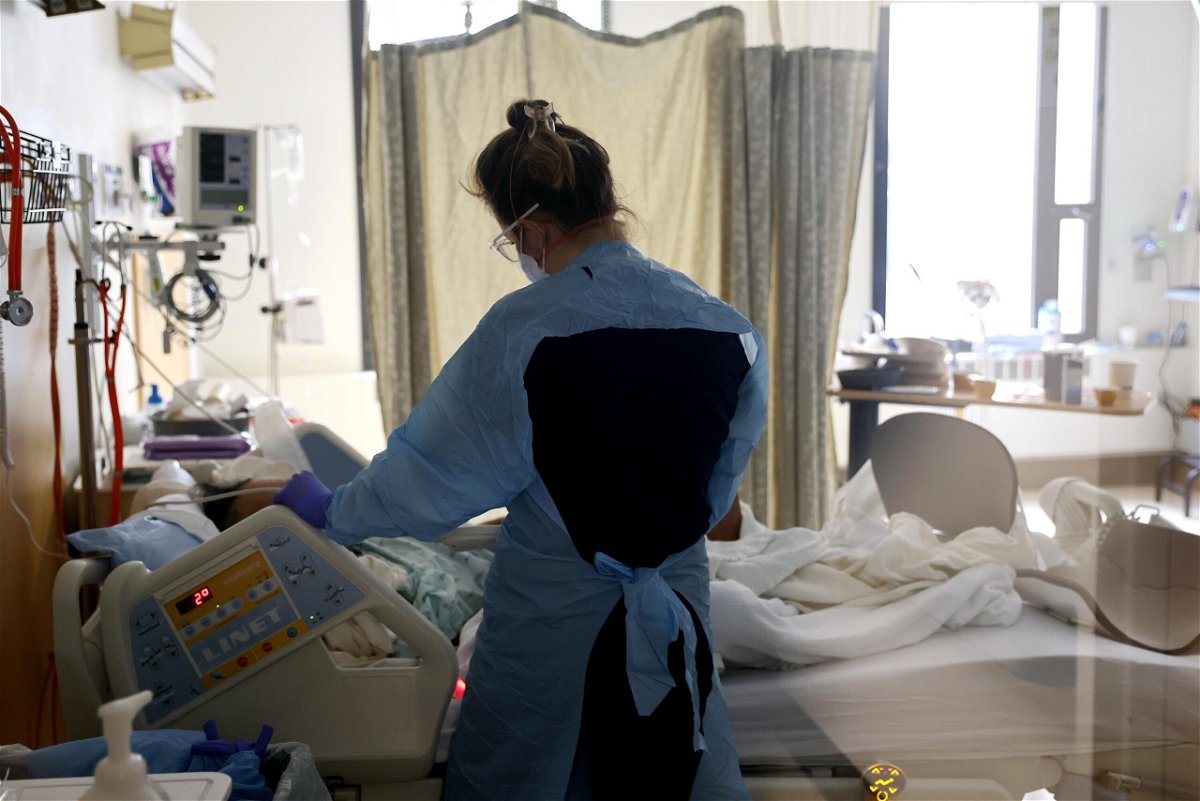<i>Karen Ducey/Getty Images</i><br/>Measures to protect patients hospitalized with Covid-19 from financial liability have been rolled back by most insurers in the United States