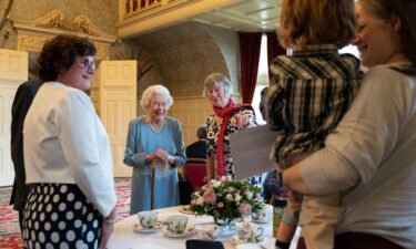 The Queen spoke with representatives from Little Discoverers