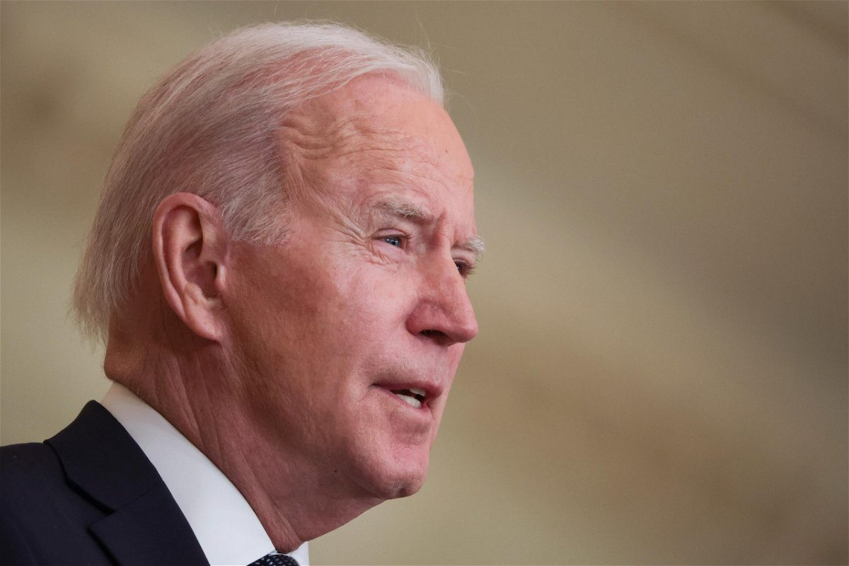 <i>Alex Wong/Getty Images</i><br/>President Joe Biden's executive order will also allow the US to impose sanctions on anyone operating in those areas.