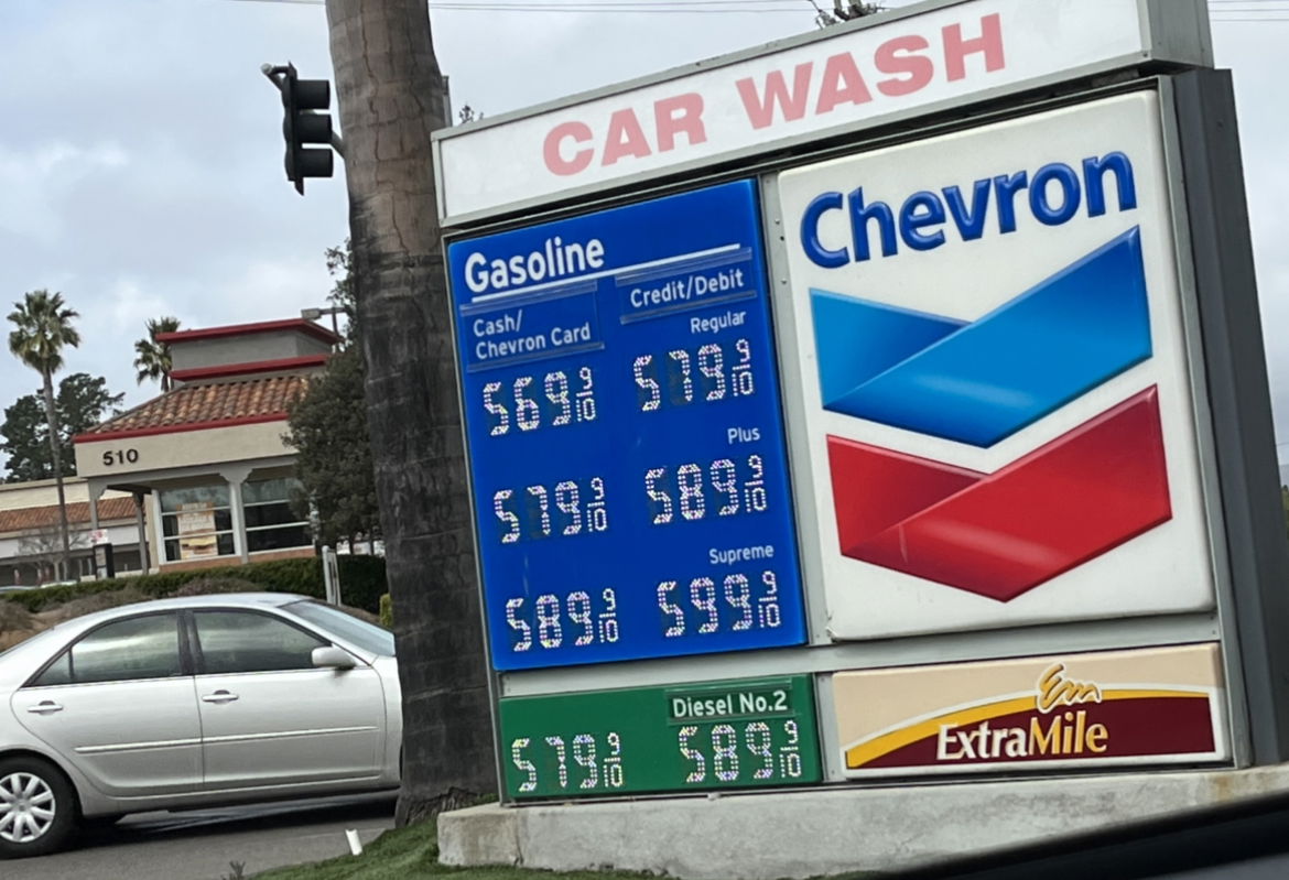 California Gas Price Average Reaches $5, Prices Continue To Soar Across ...