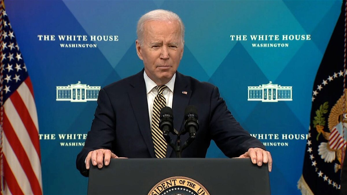 <i>Pool</i><br/>President Joe Biden says Ukrainian President Volodymyr Zelensky was 
