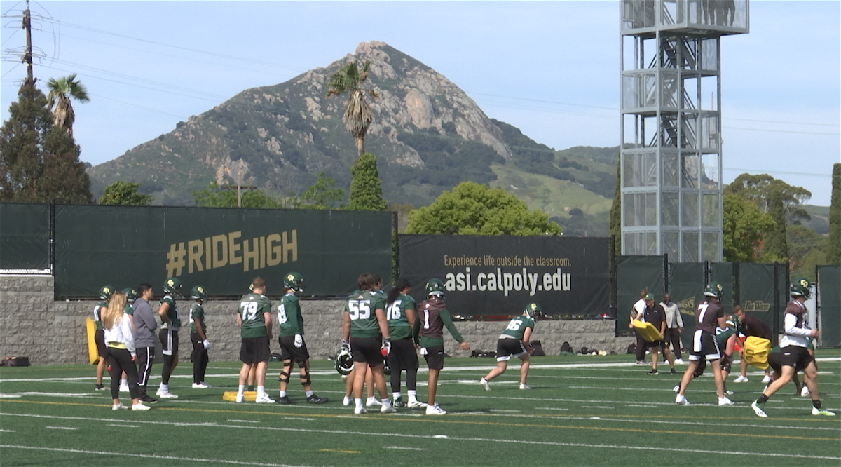 Cal Poly football team kicks off spring camp for the first time in