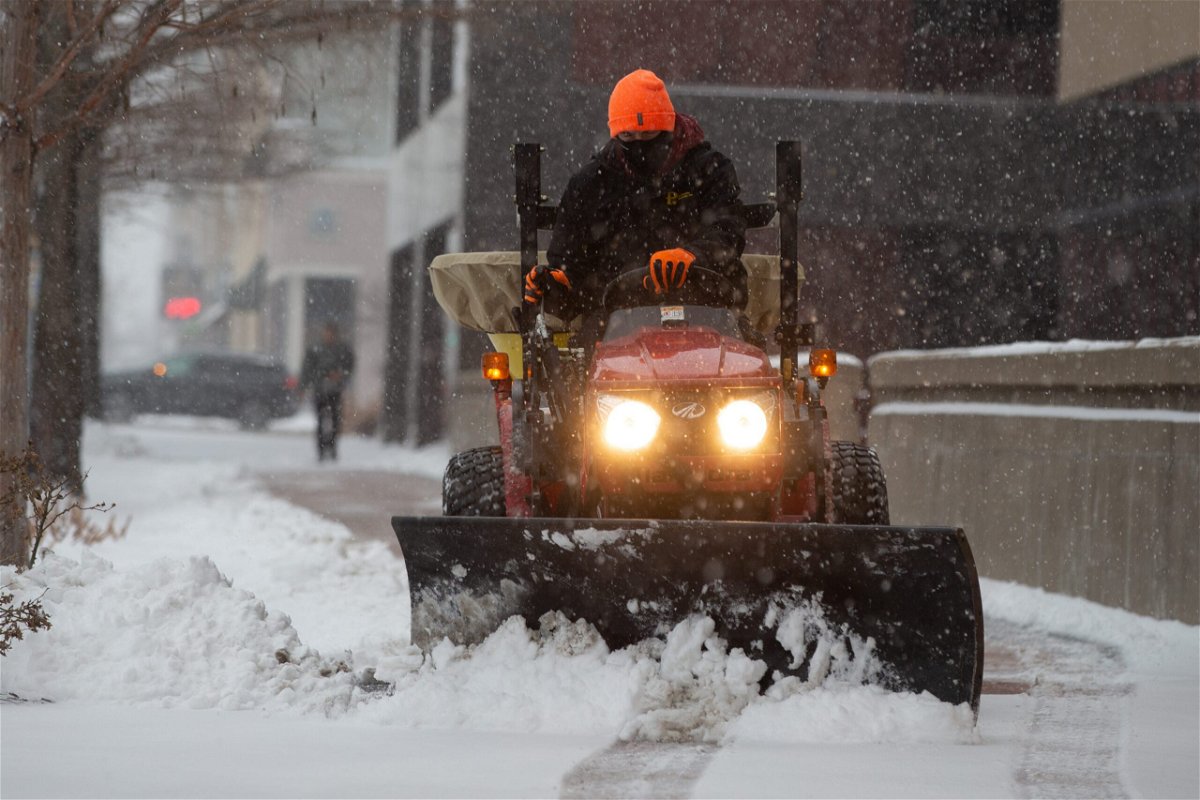 <i>Evert Nelson/The Capital-Journal / USA TODAY NETWORK</i><br/>More than 50 million people in the US are under weather alerts as a potential bomb cyclone heads east