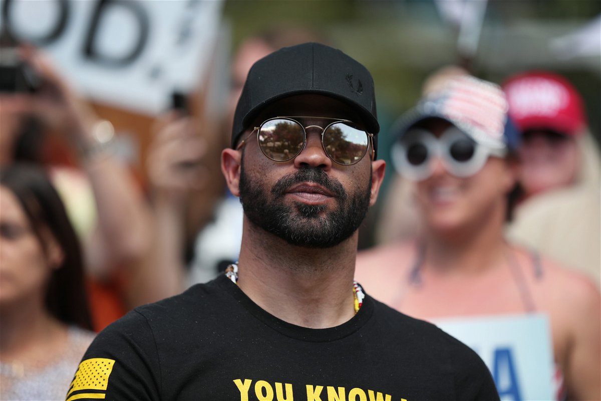 <i>Joe Raedle/Getty Images</i><br/>Enrique Tarrio is the leader of the Proud Boys.