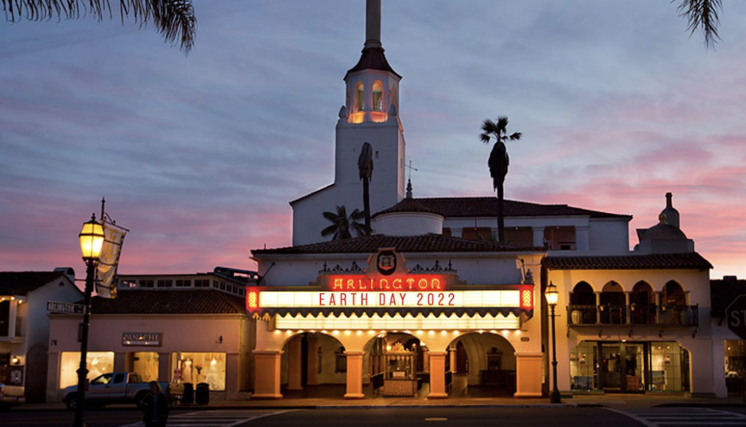 Earth 2022 events will be held in and around the Arlington Theatre in Santa Barbara.