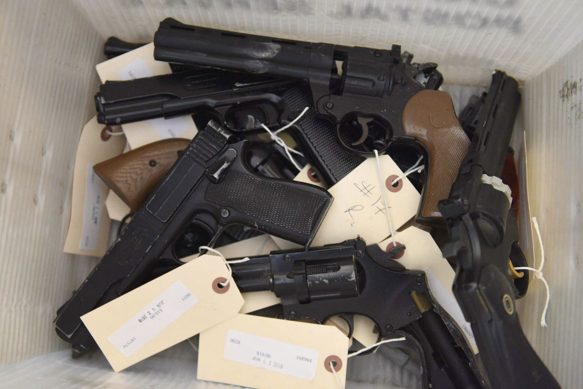 Over 300 firearms turned in at county's gun buyback event 