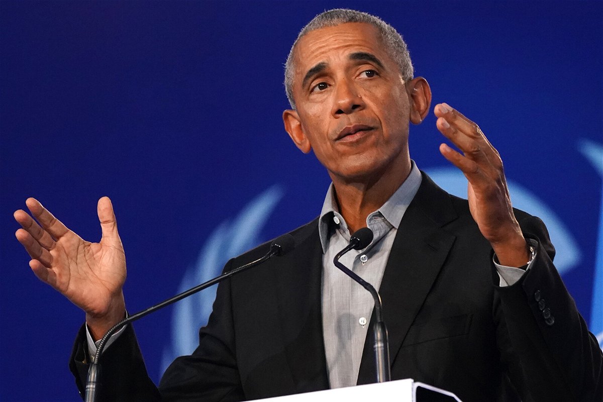 <i>Ian Forsyth/Getty Images</i><br/>Former President Barack Obama