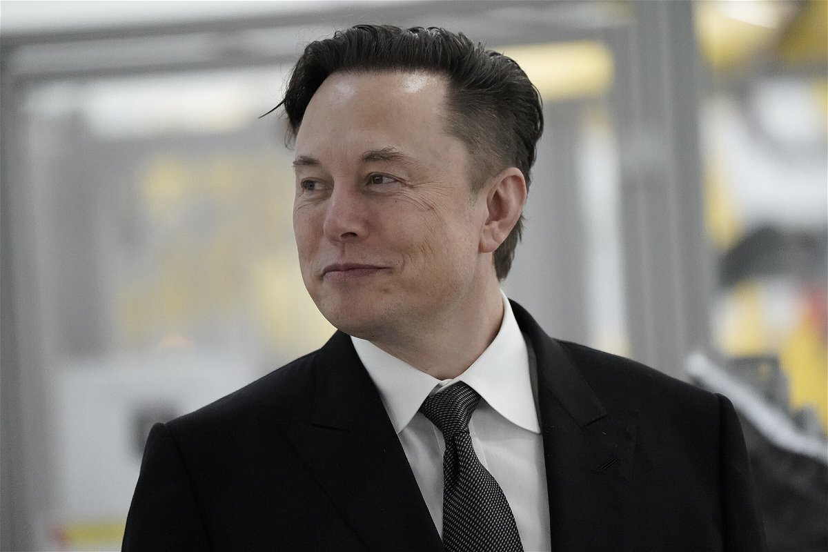 <i>ddp images/Sipa/AP</i><br/>Elon Musk at the opening of the Tesla factory in Gruenheide near Berlin on March 22. Musk is set to join Twitter's board of directors.