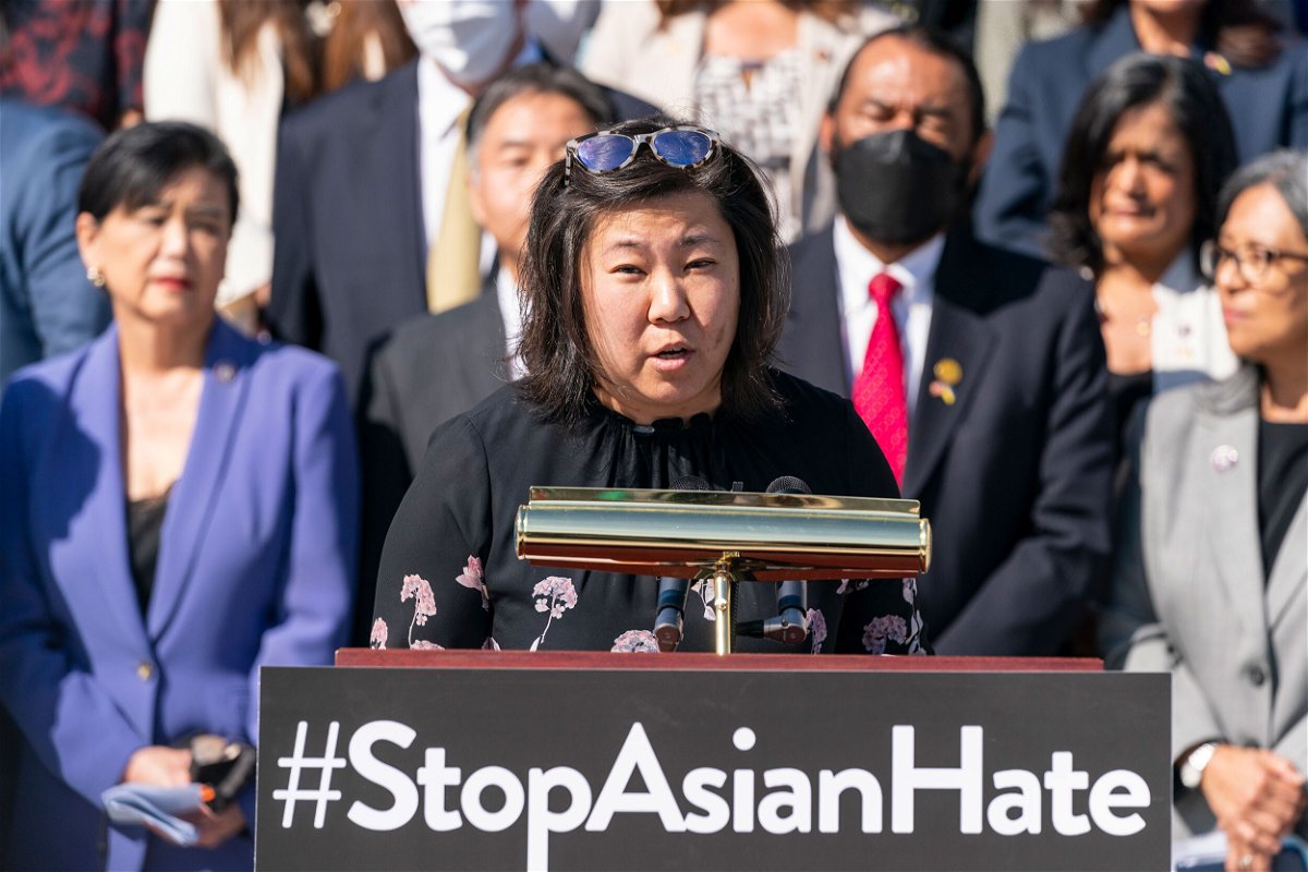 <i>Alex Brandon/AP</i><br/>Lawmakers have advanced an effort to create a national Asian Pacific American museum. Rep. Grace Meng