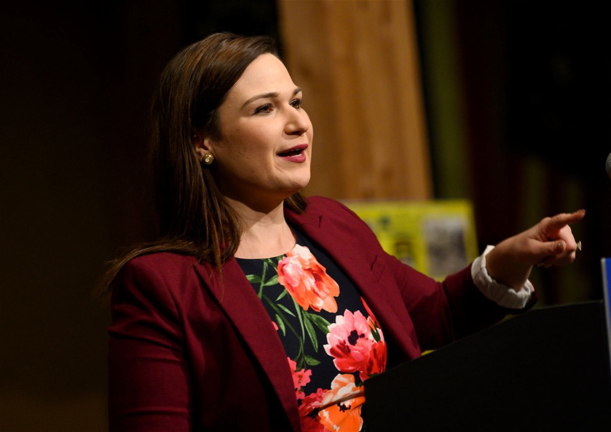 <i>Stephen Maturen/Getty Images</i><br/>A judge in Iowa ruled on Sunday that Democratic Senate candidate Abby Finkenauer