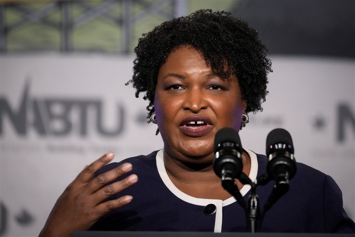 <i>Drew Angerer/Getty Images</i><br/>A federal judge ruled Thursday that a fundraising committee associated with Democratic gubernatorial candidate Stacey Abrams' campaign cannot begin raising unlimited campaign contributions.