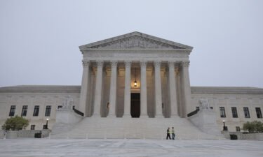The U.S. Supreme Court Building is seen here on May 3 in Washington