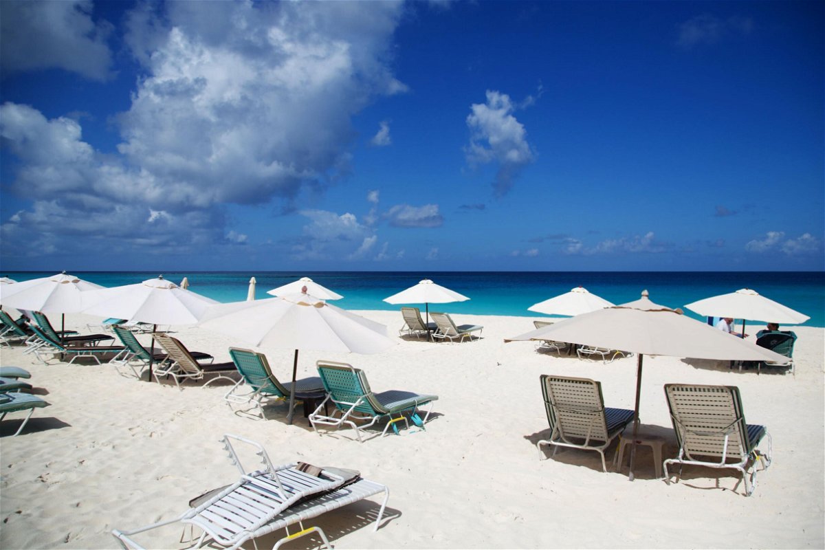Seen here is a beach in Anguilla