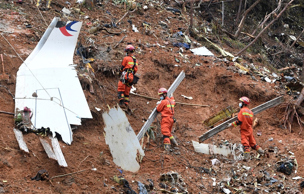 <i>Lu Boan/Xinhua/Getty Images</i><br/>Flight data suggests a China Eastern plane deliberately crashed according to a Wall Street Journal report.