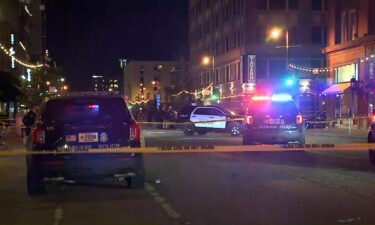The first shooting took place about a block from where the Milwaukee Bucks were playing.