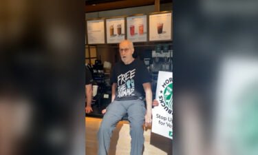 In protest of Starbucks charging more for vegan milk alternatives