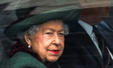 Queen Elizabeth II pictured on March 29