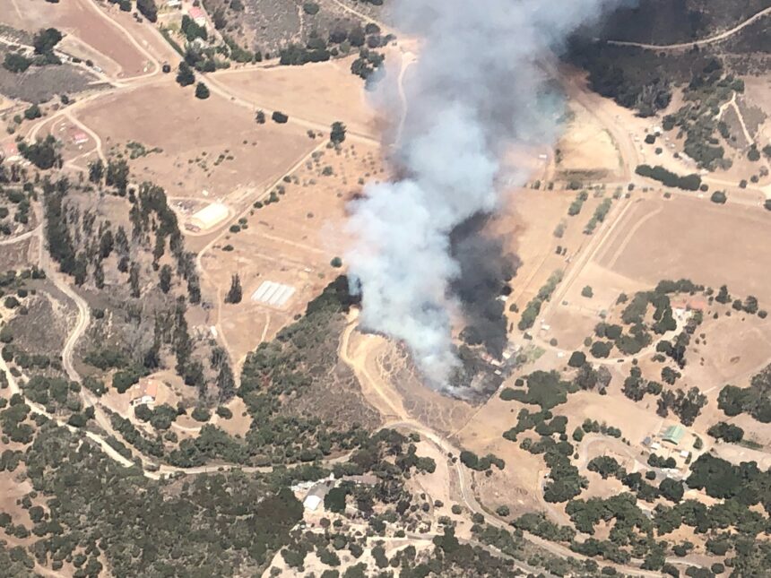 Firefighters Respond To Structure Fire That Spread To Nearby Vegetation ...