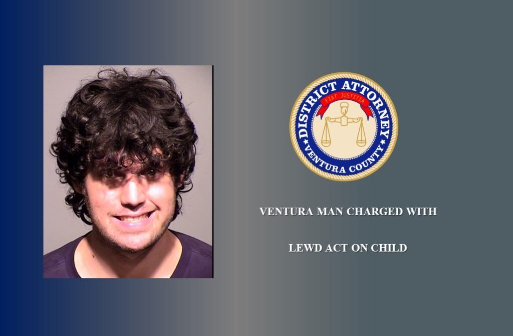 A Ventura man faces charges of committing a lewd act on a 14-year-old at a busy intersection.