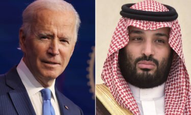 President Joe Biden and Saudi Arabia's de facto ruler