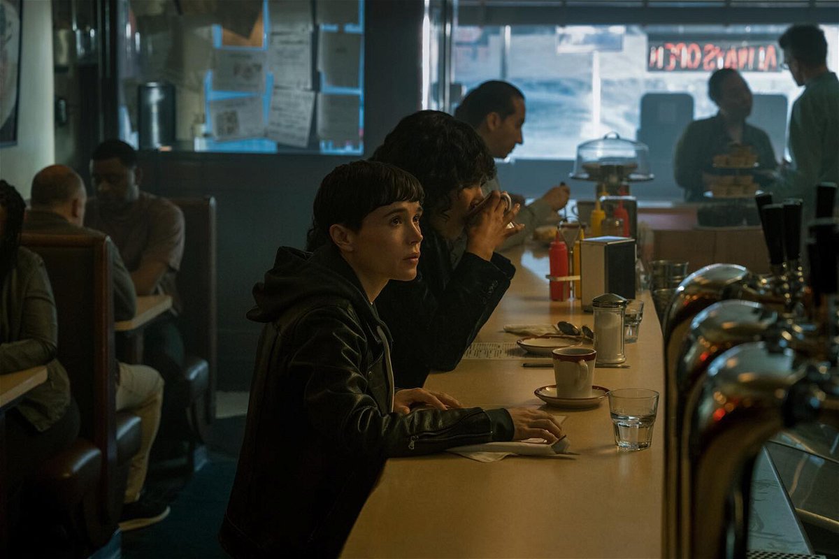<i>Netflix</i><br/>Elliot Page as Viktor Hargreeves in 'The Umbrella Academy' season 3 on Netflix.