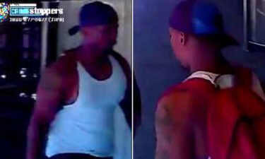 NYPD Crime Stoppers released images taken from surveillance video of the suspect prior to the arrest.