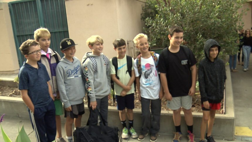 First day of classes at Montecito Union School News Channel 3 12