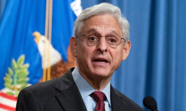 Attorney General Merrick Garland is pictured. Some Justice Department officials believe the department should provide a public statement about the unprecedented search of former President Donald Trump's home and club in Florida