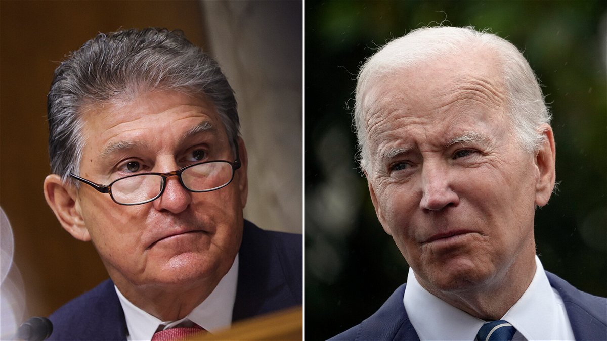 Democratic Sen. Joe Manchin of West Virginia refused to say Sunday whether he thinks President Joe Biden deserves a second term in office.