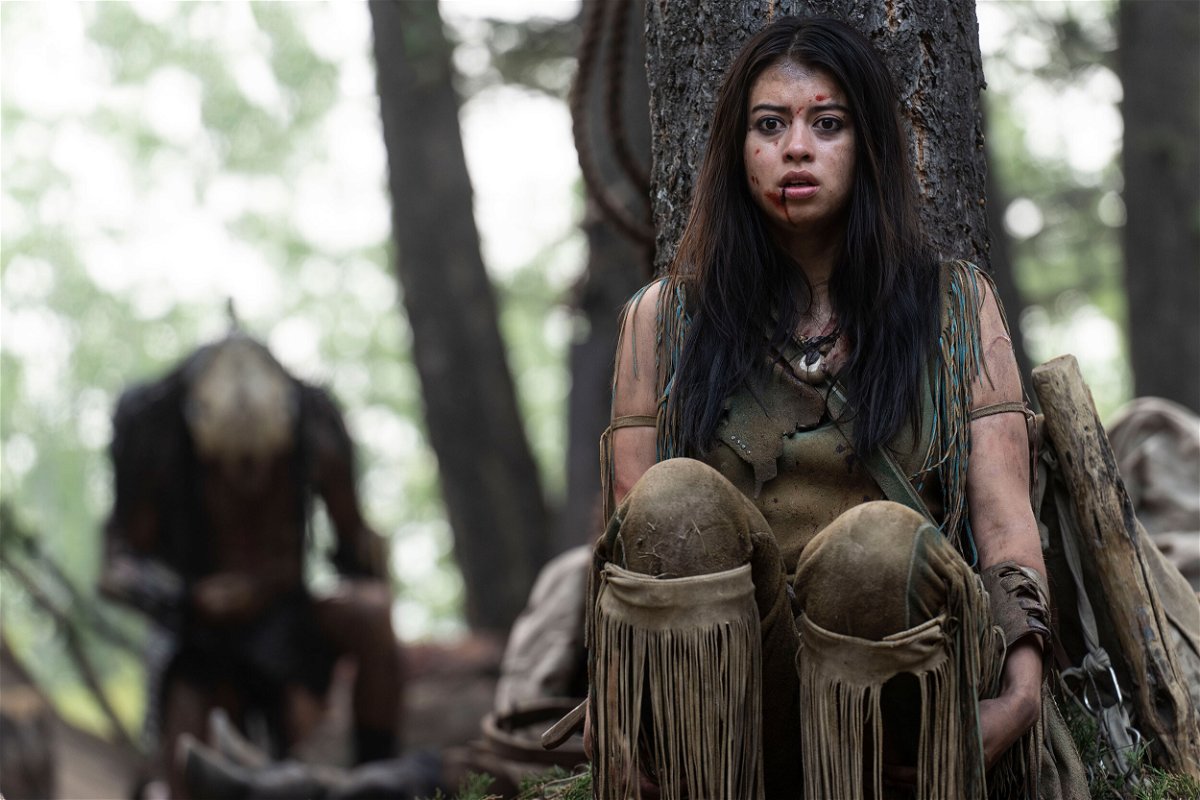 Amber Midthunder plays a young warrior battling an alien in new film 'Prey