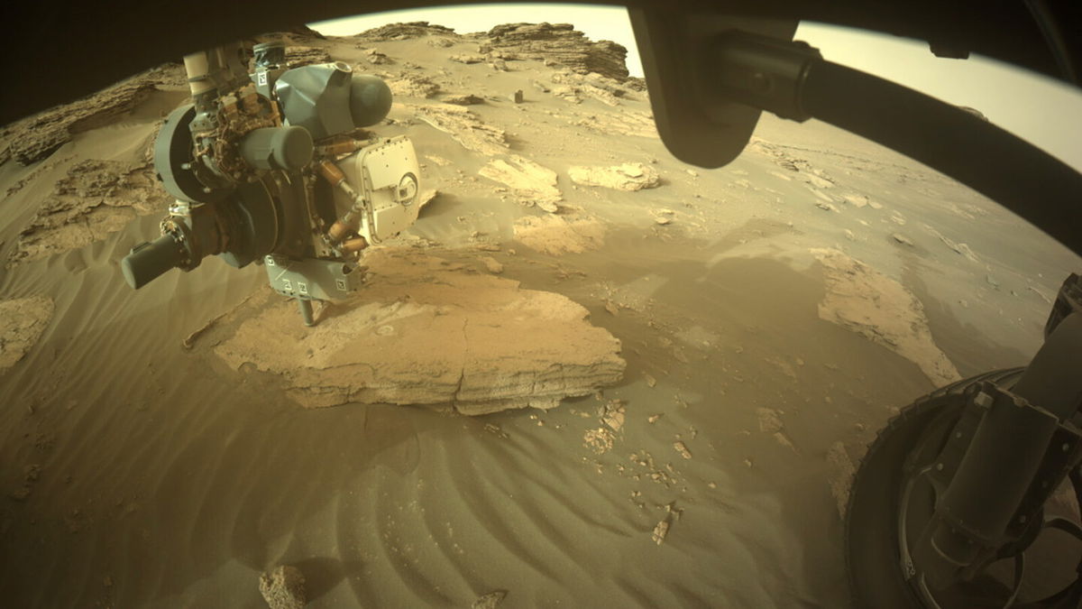 Mysterious bundle of string on Mars' surface found by Perseverance ...