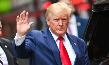 Former President Donald Trump leaves Trump Tower to meet with New York Attorney General Letitia James for a civil investigation on August 10 in New York City. Trump is reportedly nearing a decision on when to announce his 2024 bid.