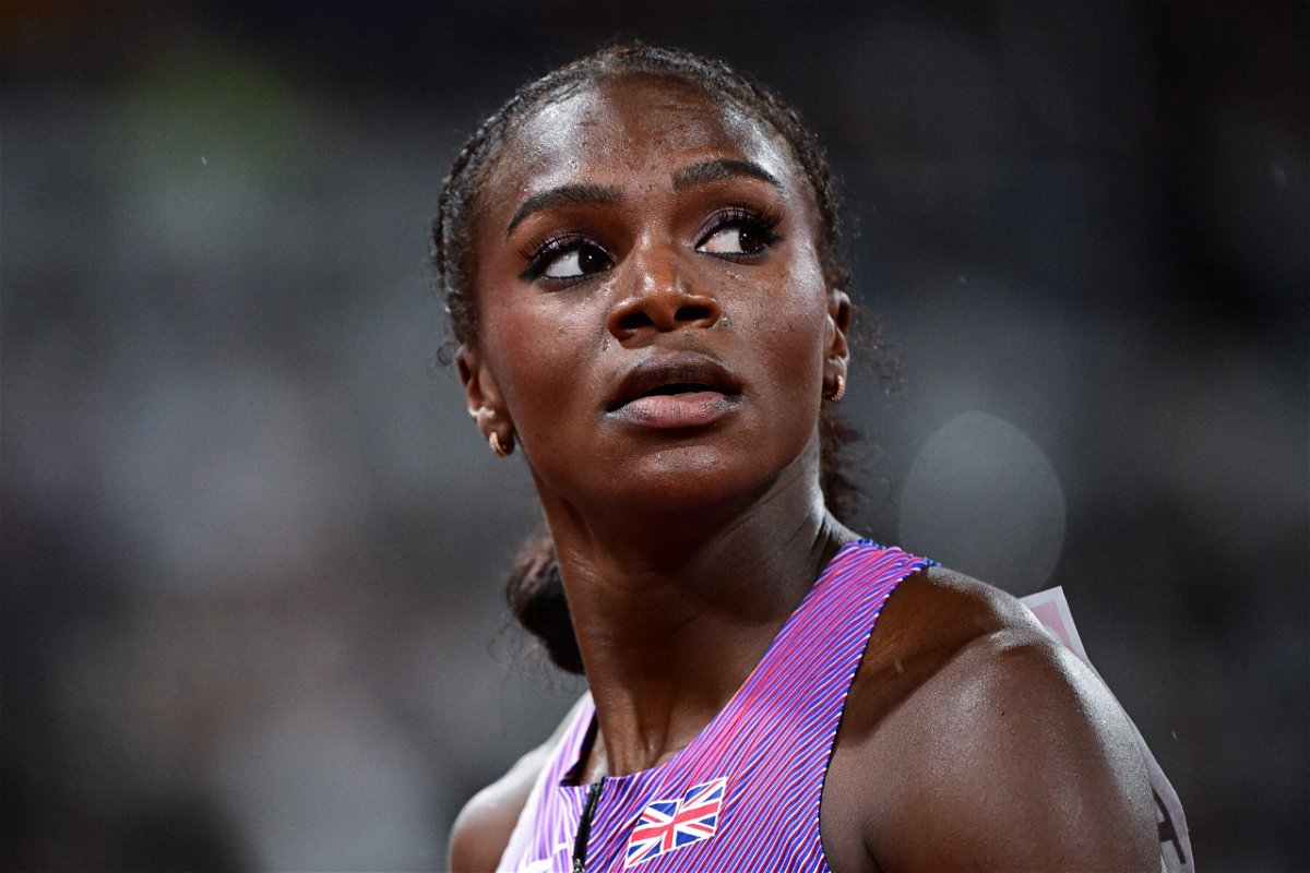 <i>Ina Fassbender/AFP/Getty Images</i><br/>Dina Asher-Smith became world champion in the 200m in 2019 and won bronze medals at the 2016 and 2020 Olympics.