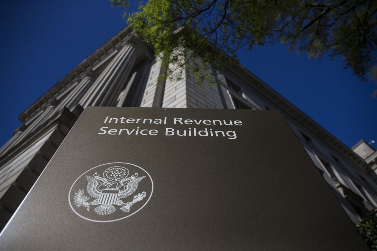 <i>Zach Gibson/Getty Images</i><br/>The Democrats' Inflation Reduction Act calls for delivering nearly $80 billion to the IRS over 10 years. The IRS building is pictured here in April 2019.