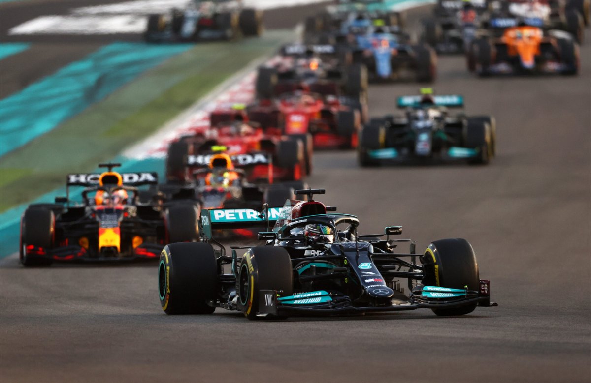 <i>Dan Istitene/Formula 1/Getty Images</i><br/>Hamilton was on track to win his eighth world title last season