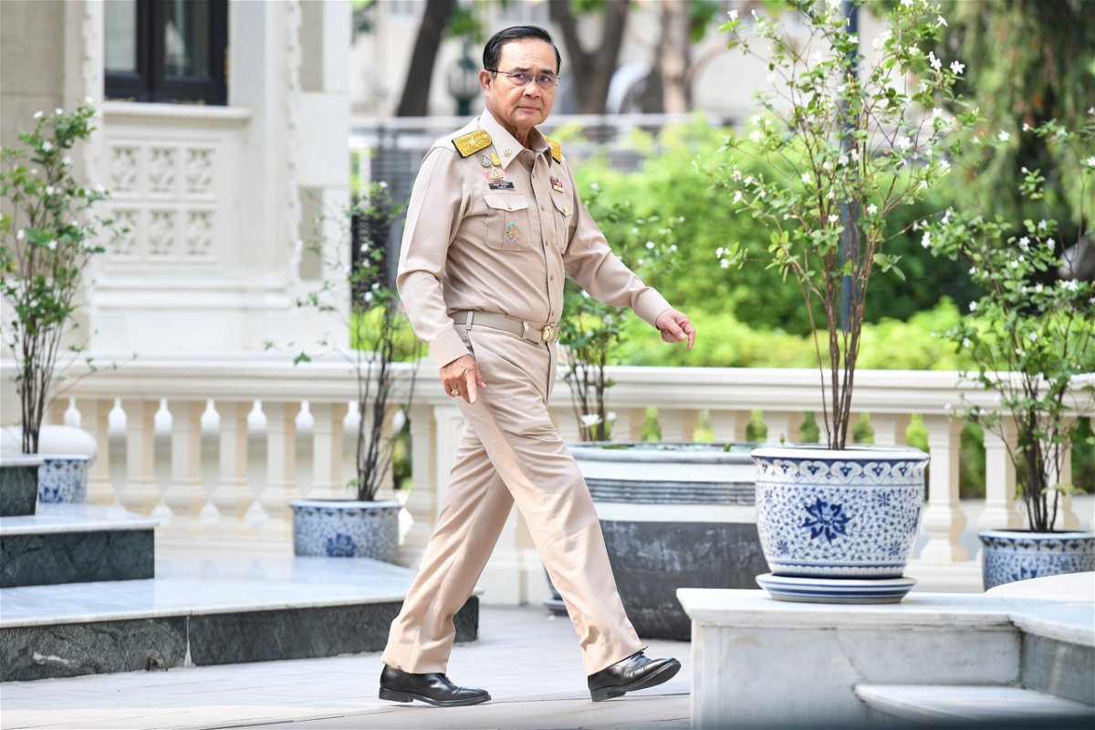 <i>Amphol Thongmueangluang/SOPA Images/LightRocket/Getty Images</i><br/>Thailand's Prime Minister Prayut Chan-o-cha has temporarily stepped aside as the country's leader but remains its defense minister