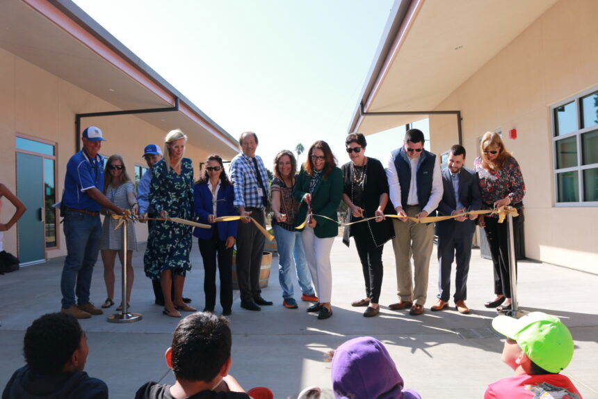 Monroe Elementary celebrates opening five new classrooms with ribbon ...