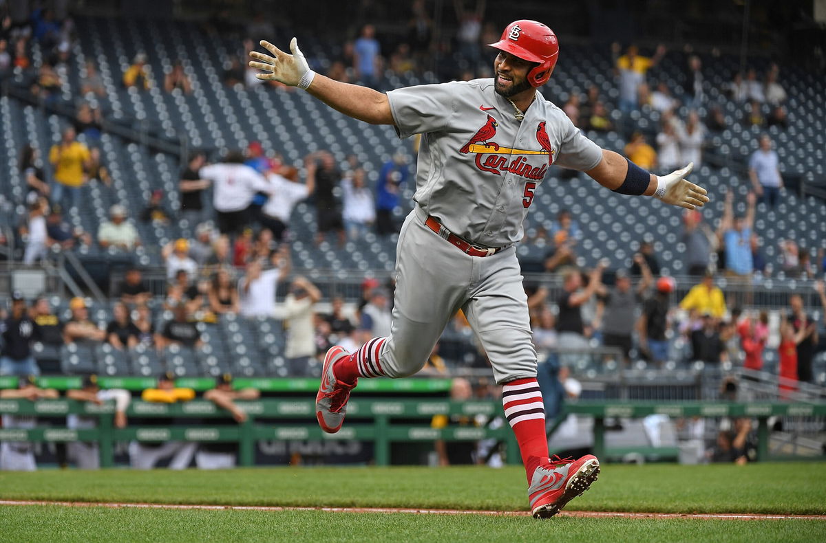 Albert Pujols hits HR No. 697 to overtake A-Rod for career home runs as  Cardinals beat Pirates