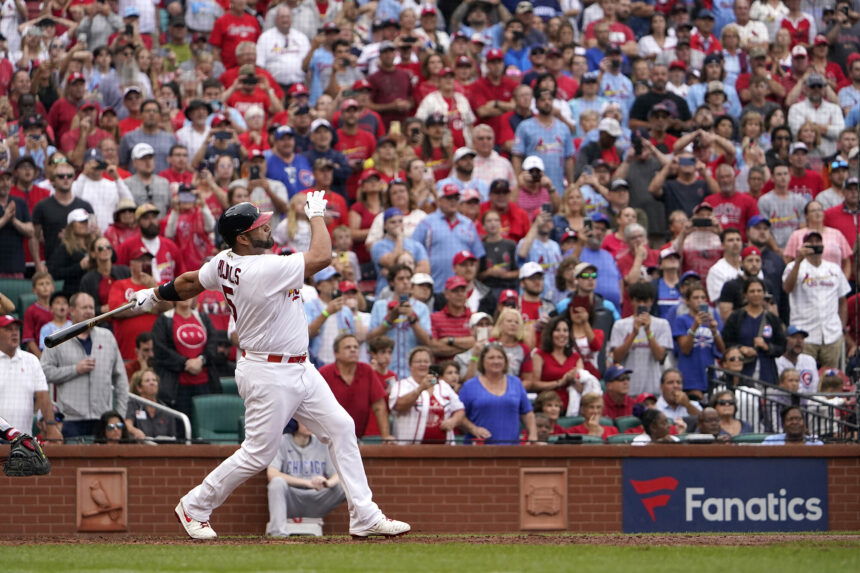 Albert Pujols blasts 695th career HR in Cardinals game to move one shy of  fourth on all-time list