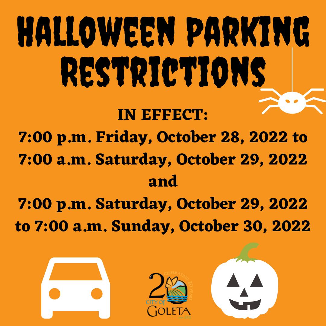 Halloween parking permits return to parts of Goleta as city prepares