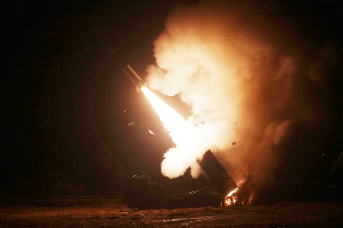 <i>South Korean Defense Ministry/Reuters</i><br/>The United States and South Korea launched four missiles off the east coast of the Korean Peninsula on October 5.